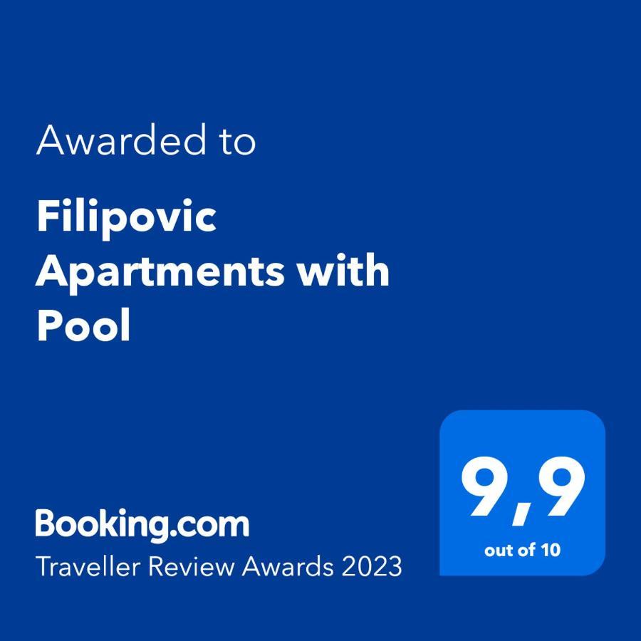 Filipovic Apartments With Pool 비오그라드나모루 외부 사진